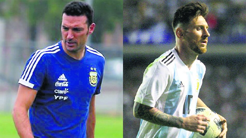Scaloni y Messi, dos a quererse en la Selección Argentina.