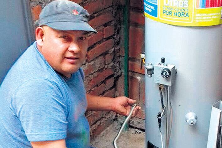 La vivienda de El Carmen ya tiene luz, gas, agua y ventanas.