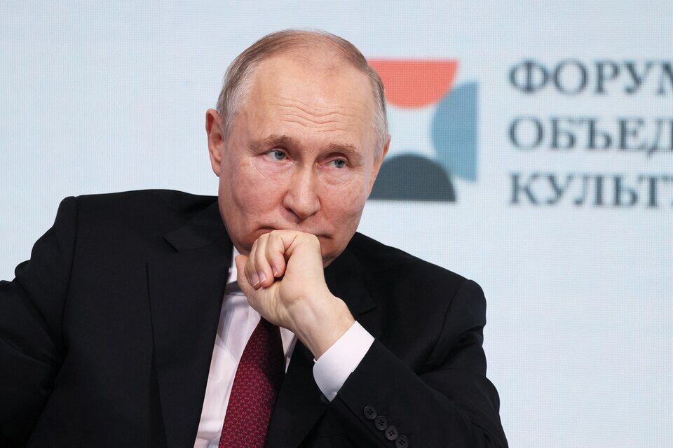 El gobierno de Vladimir Putin envió un formal telegrama de felicitaciones a Milei.