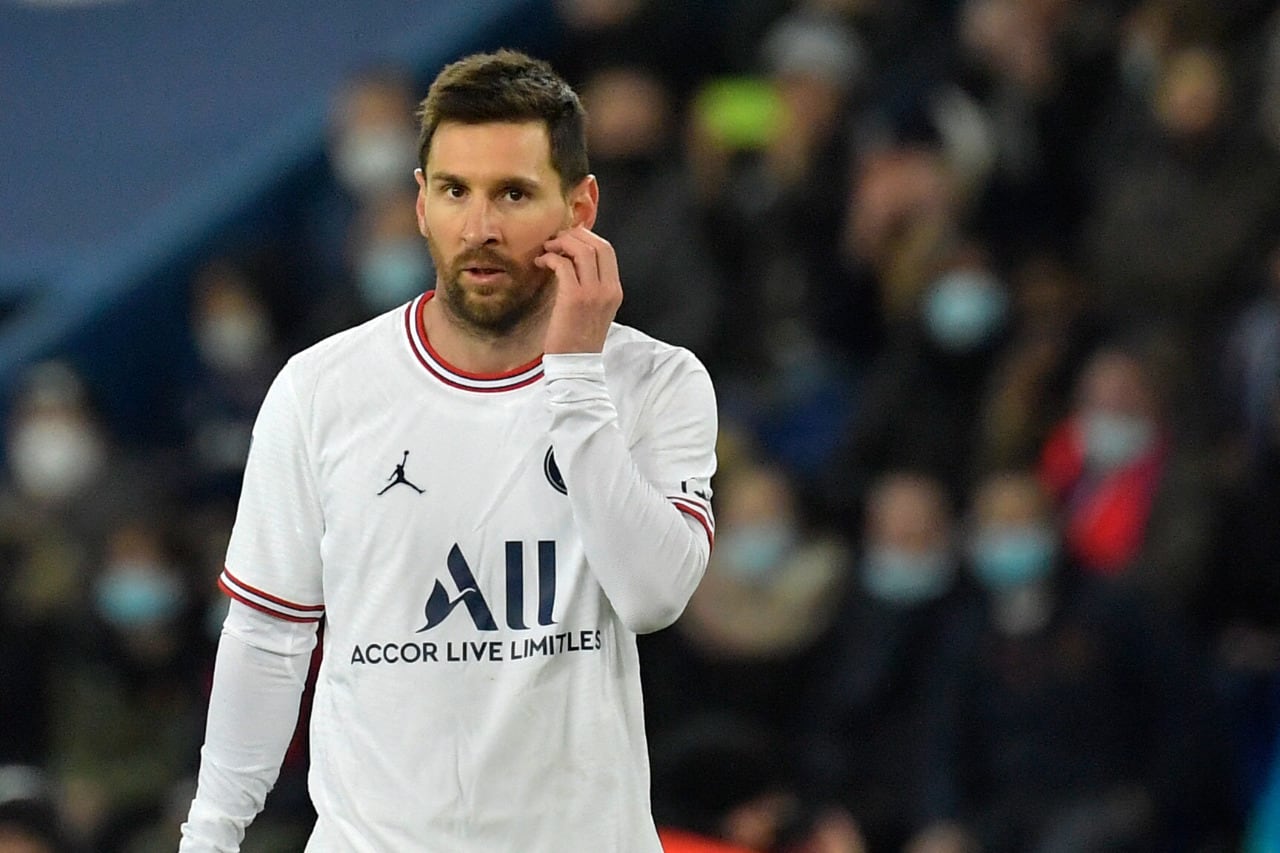 Messi jugó todo el partido para el PSG.