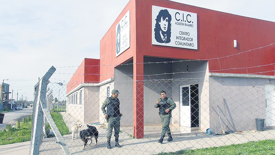 Los gendarmes tomaron el CIC Agustín Ramírez, que se utilizaba para actividades culturales y deportivas.