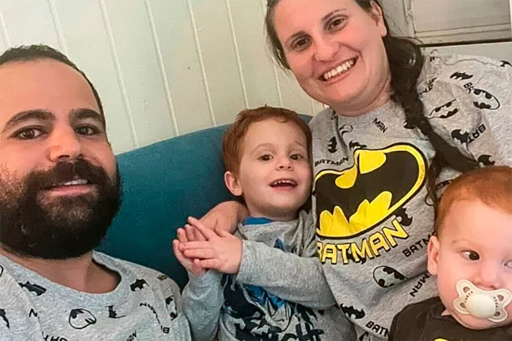 La familia Bibas, víctima de la barbarie de Hamas.