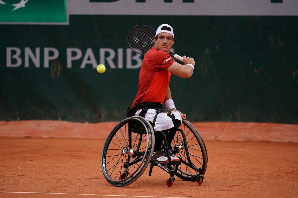 Gustavo Fernández no pudo llegar a la final de Roland Garros.