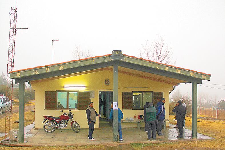 Comisaría de Tafí del Valle. La policía tucumana en la mira por su violencia.