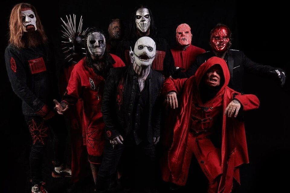 Slipknot encabezará el Knotfest Argentina 2022 con un show el 8 de diciembre en el Movistar Arena. Imagen: @Splipknot.