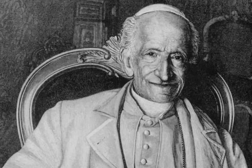 León XIII, papa entre 1878 y 1903.