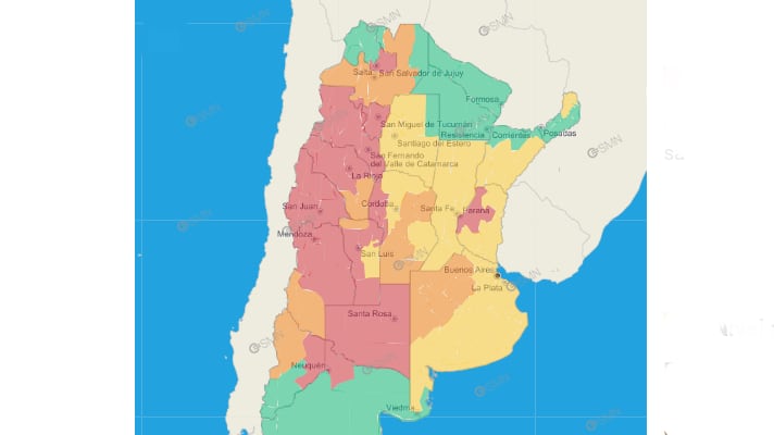 La ola de calor afecta a gran parte del país.