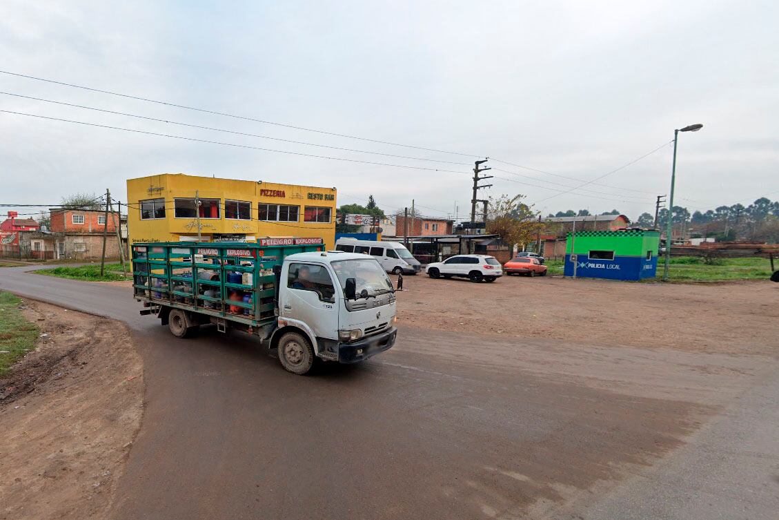La esquina de Florencio Varela donde ocurrió la tragedia.