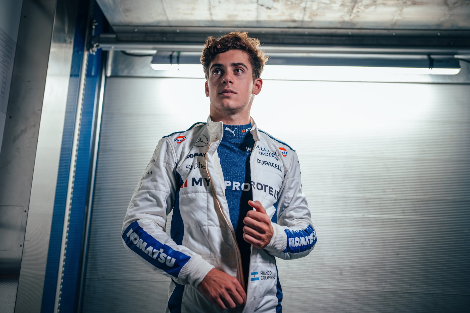 Con 21 años es el más joven del plantel de la F1