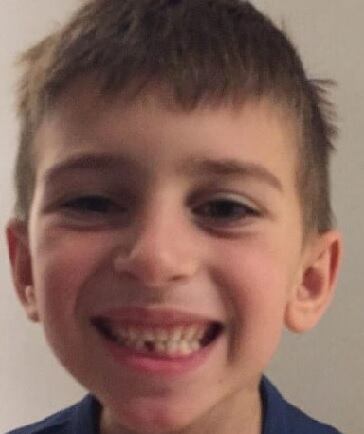 Joaquín tiene siete años y vive en Lomas de Zamora.