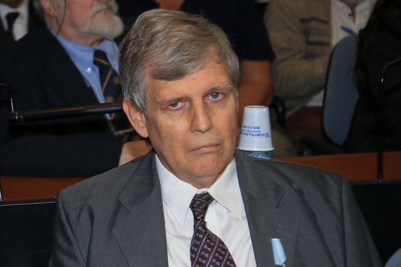 Alfredo Astiz, tiene dos condenas a prisión perpetua.