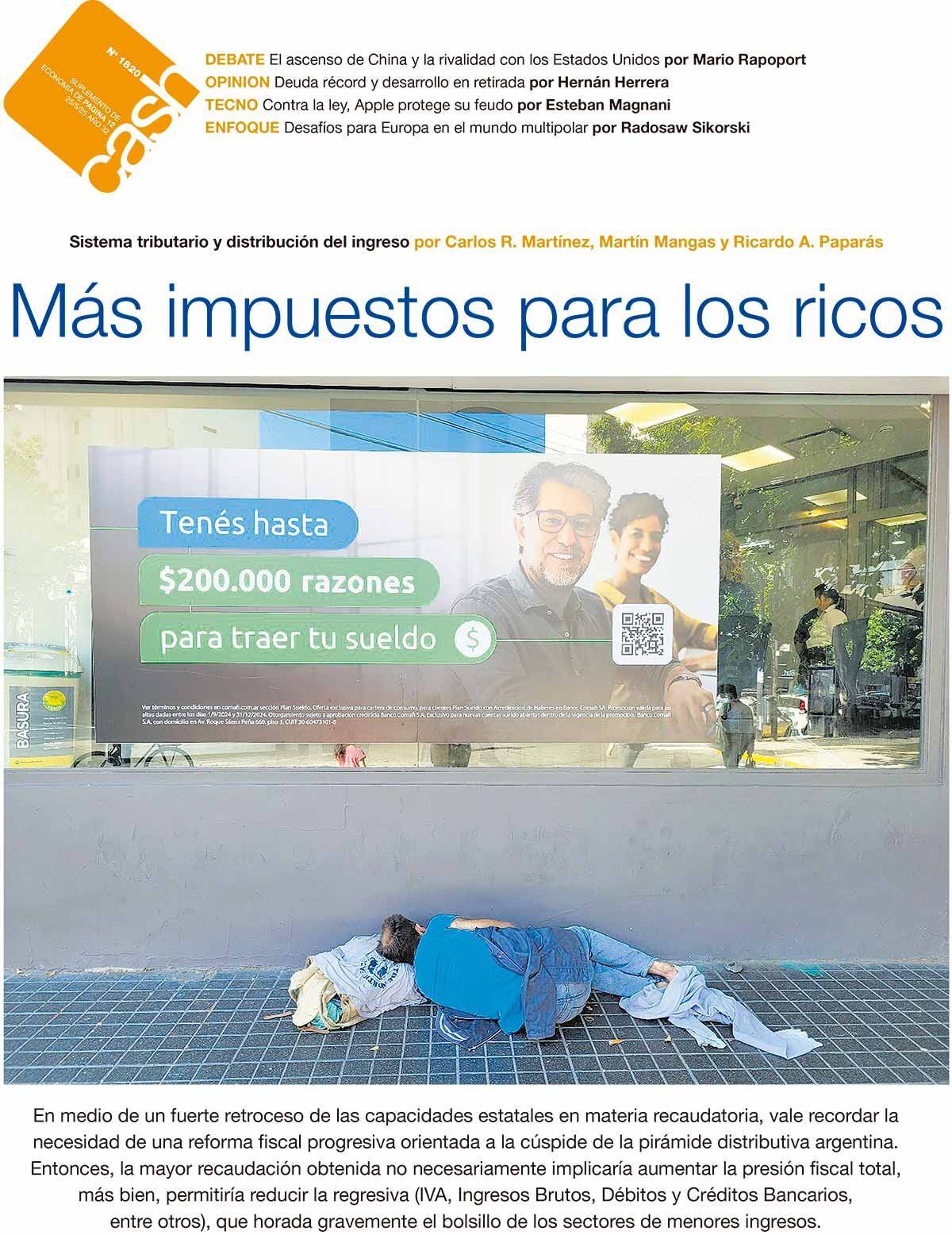 Más impuestos para los ricos - 23/05/2025