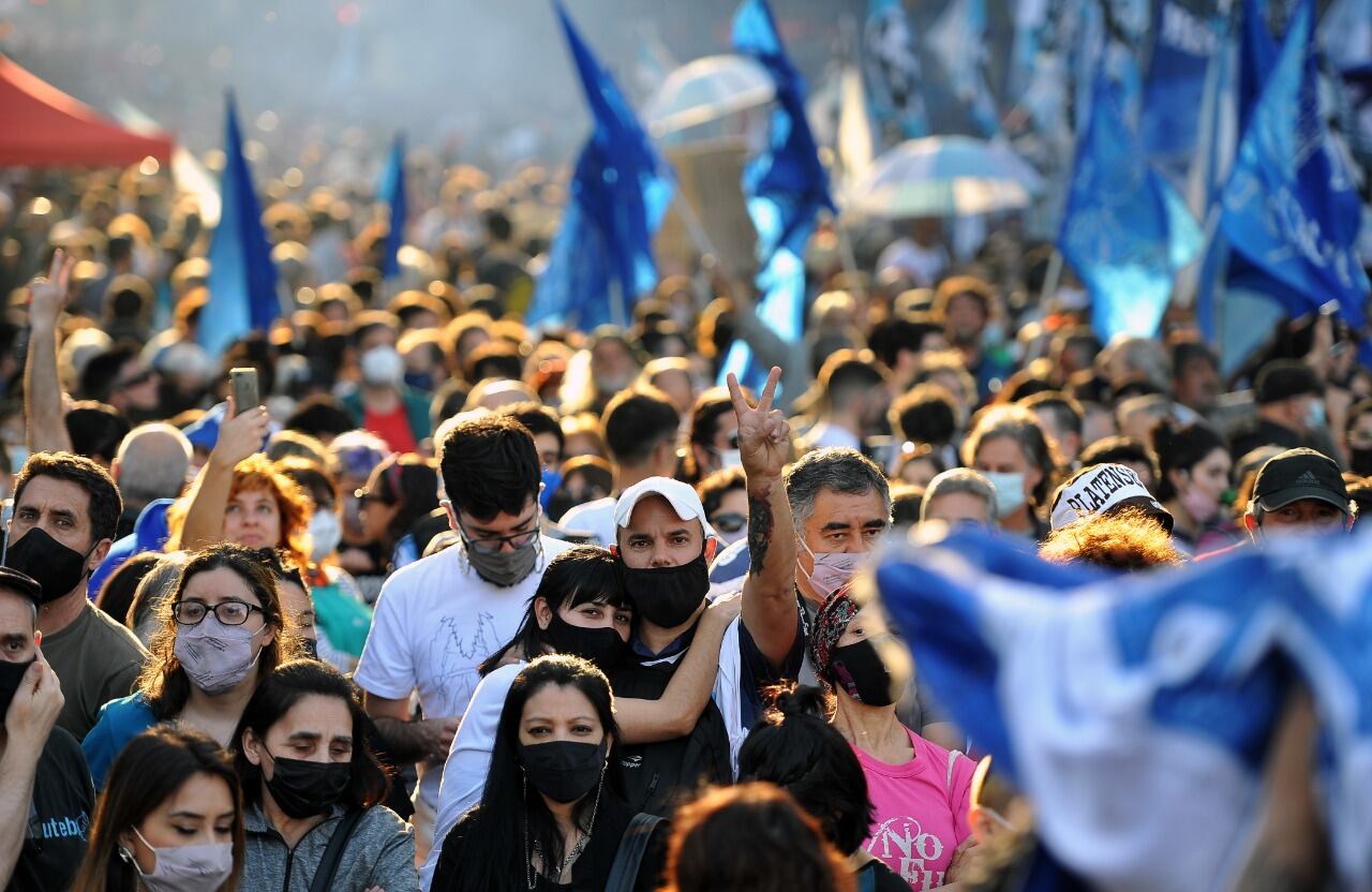 La Plaza de Mayo el 17 de octubre, Día de la Lealtad.