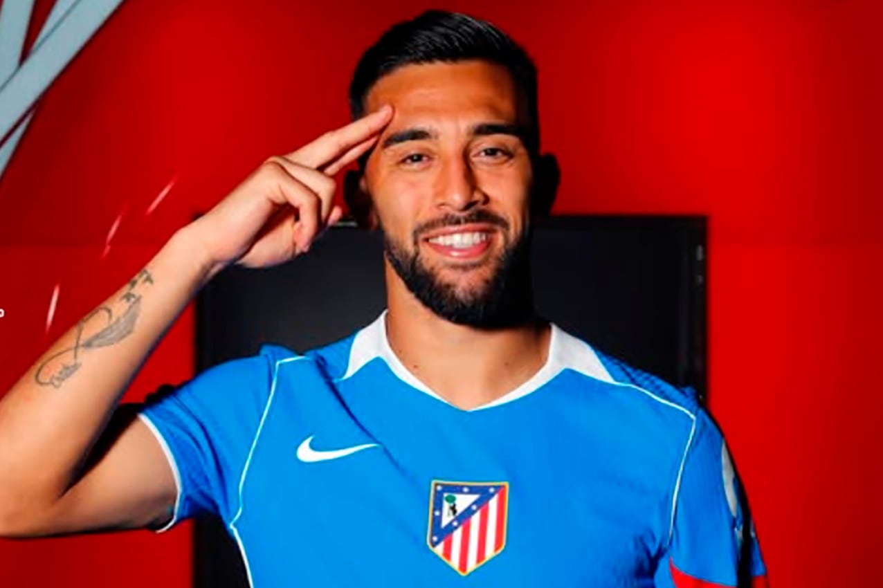 Nico González, a las órdenes del Cholo Simeone