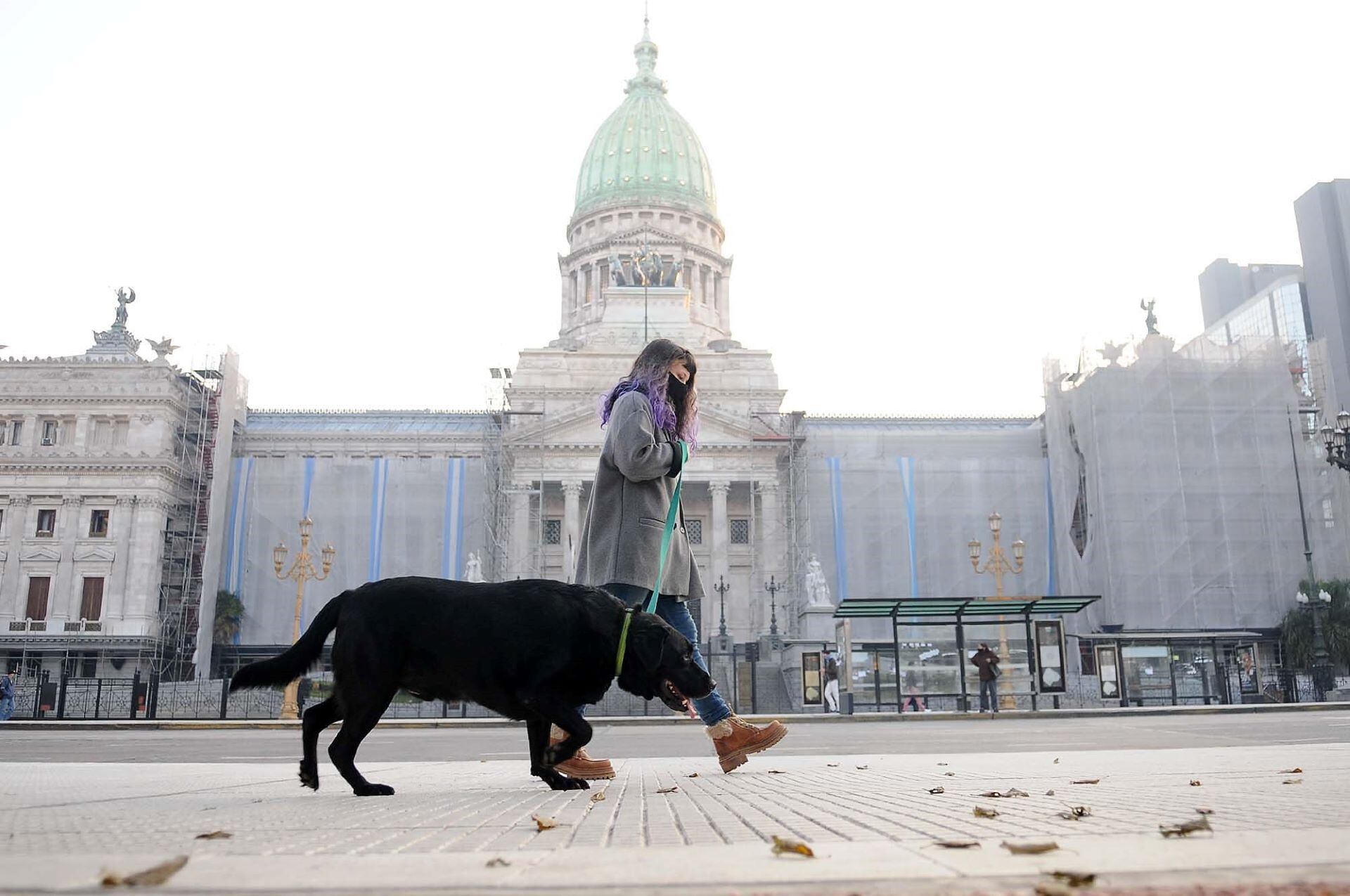 Se espera un fin de semana con cielo nublado y algunas lluvias para el domingo a la tarde. (Foto: Leandro Teysseire)