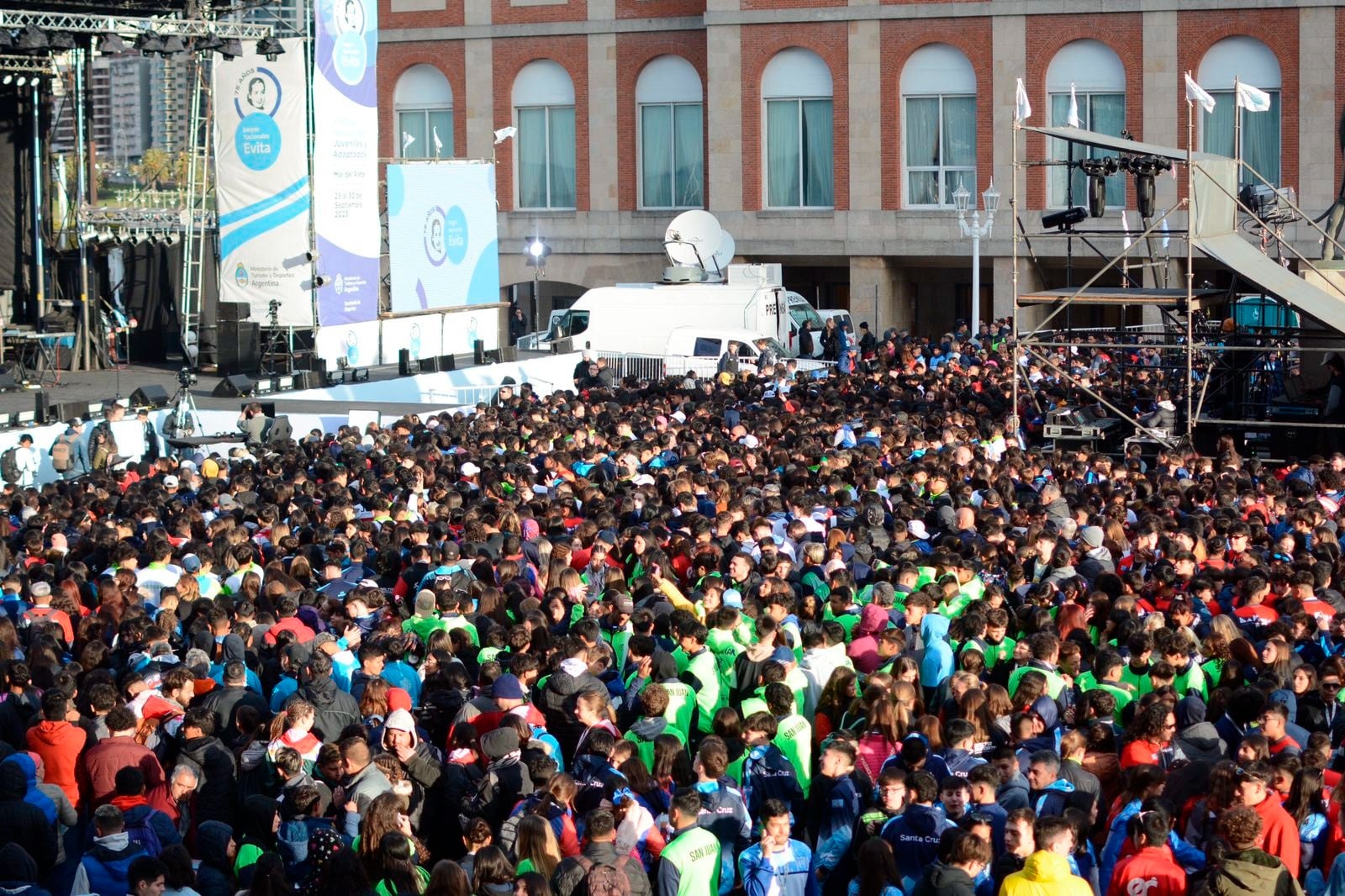Los miles de chicos y chicas de todo el país