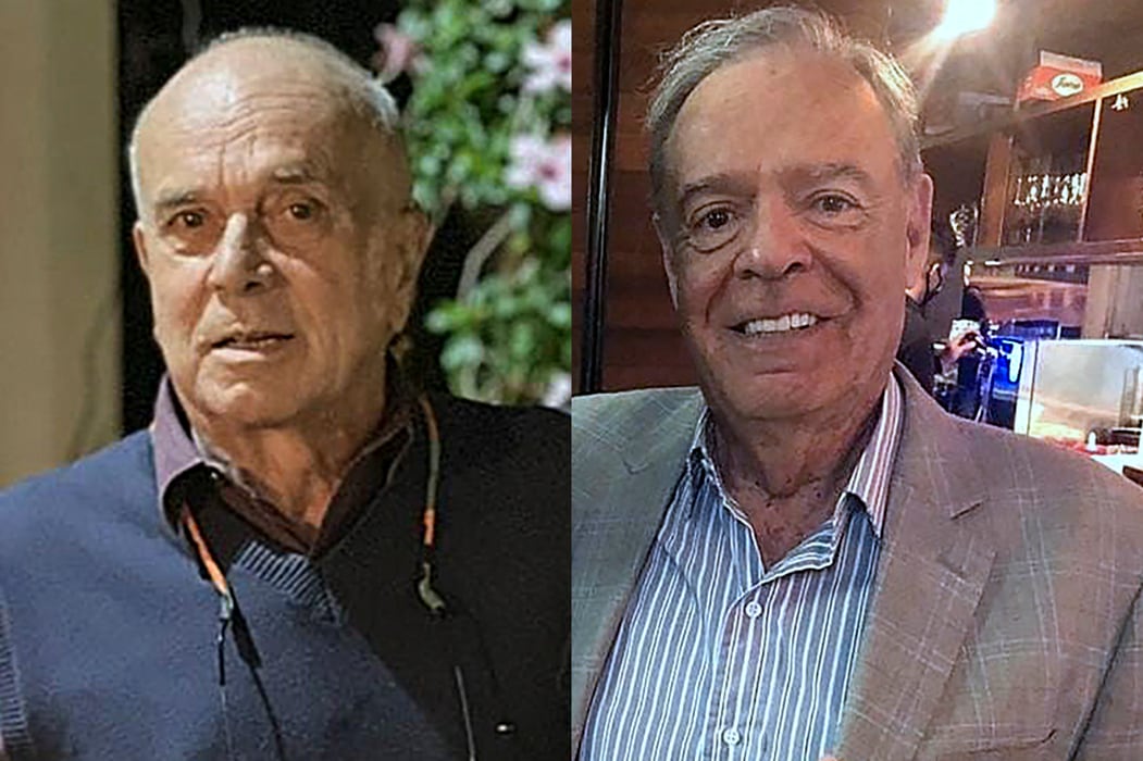 Carlos Rodríguez (izquierda) y Roque Fernández, los asesores económicos de Milei. 