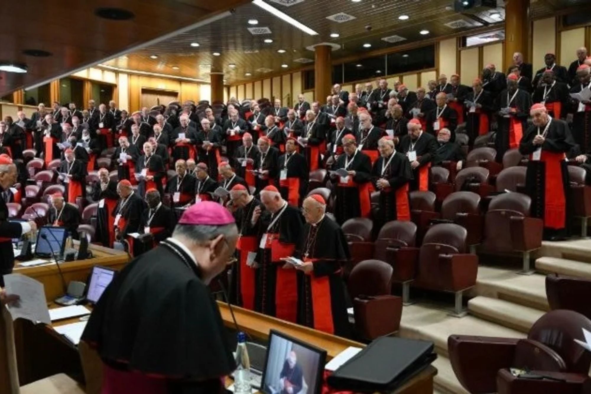 El Colegio Cardenalicio celebró este sábado la IX Congregación General.