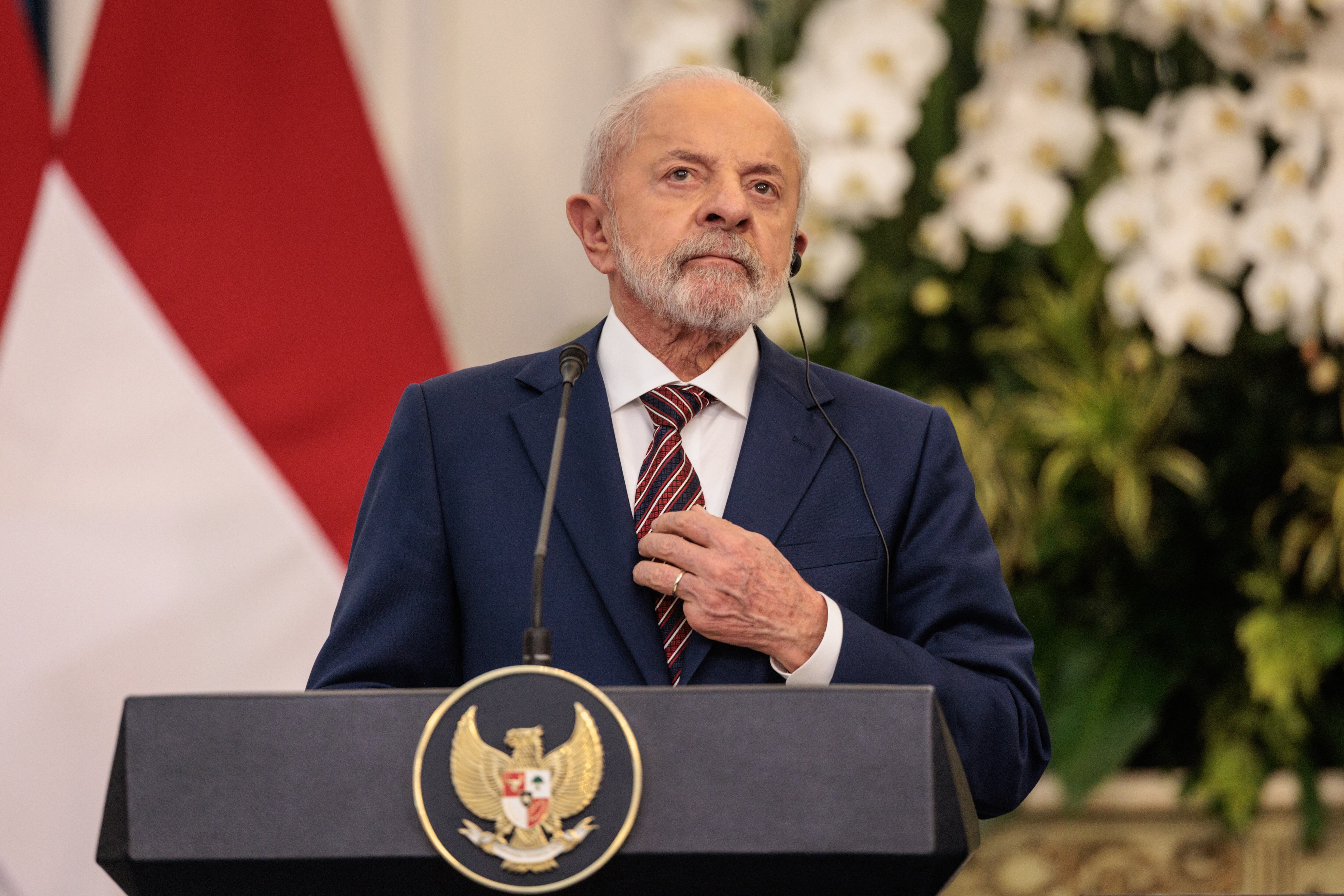 Lua da Silva,presidente de Brasil.