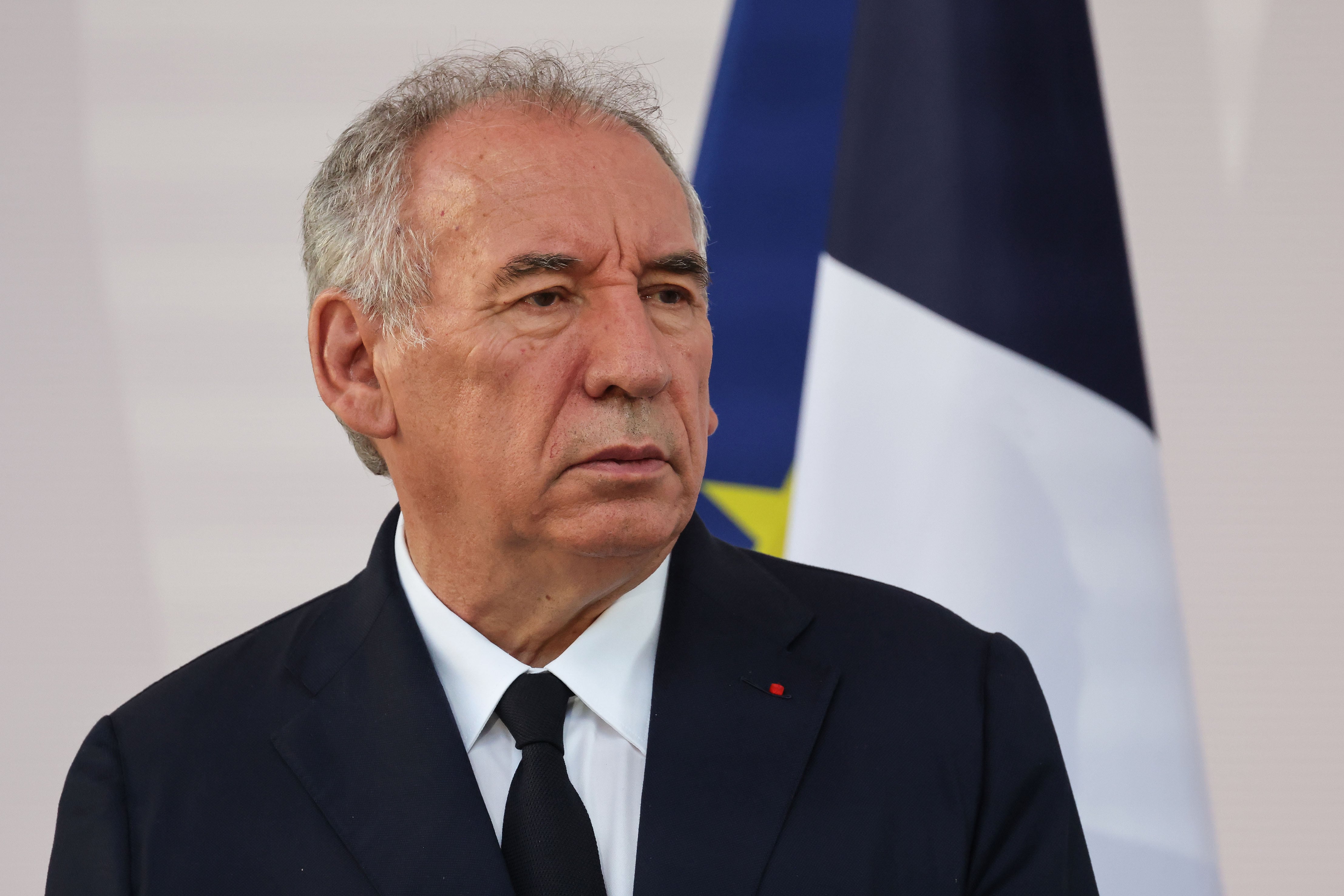 Bayrou, primer ministro de Francia. 
