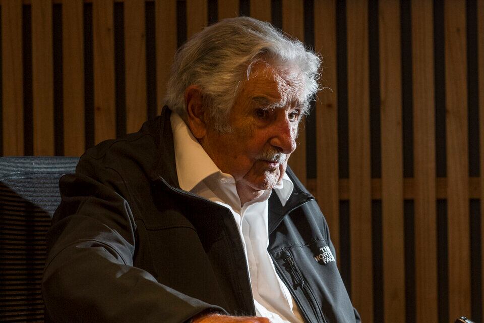 "Pepe" Mujica le habló a los colombianos. Imagen: Bernardino Avila.