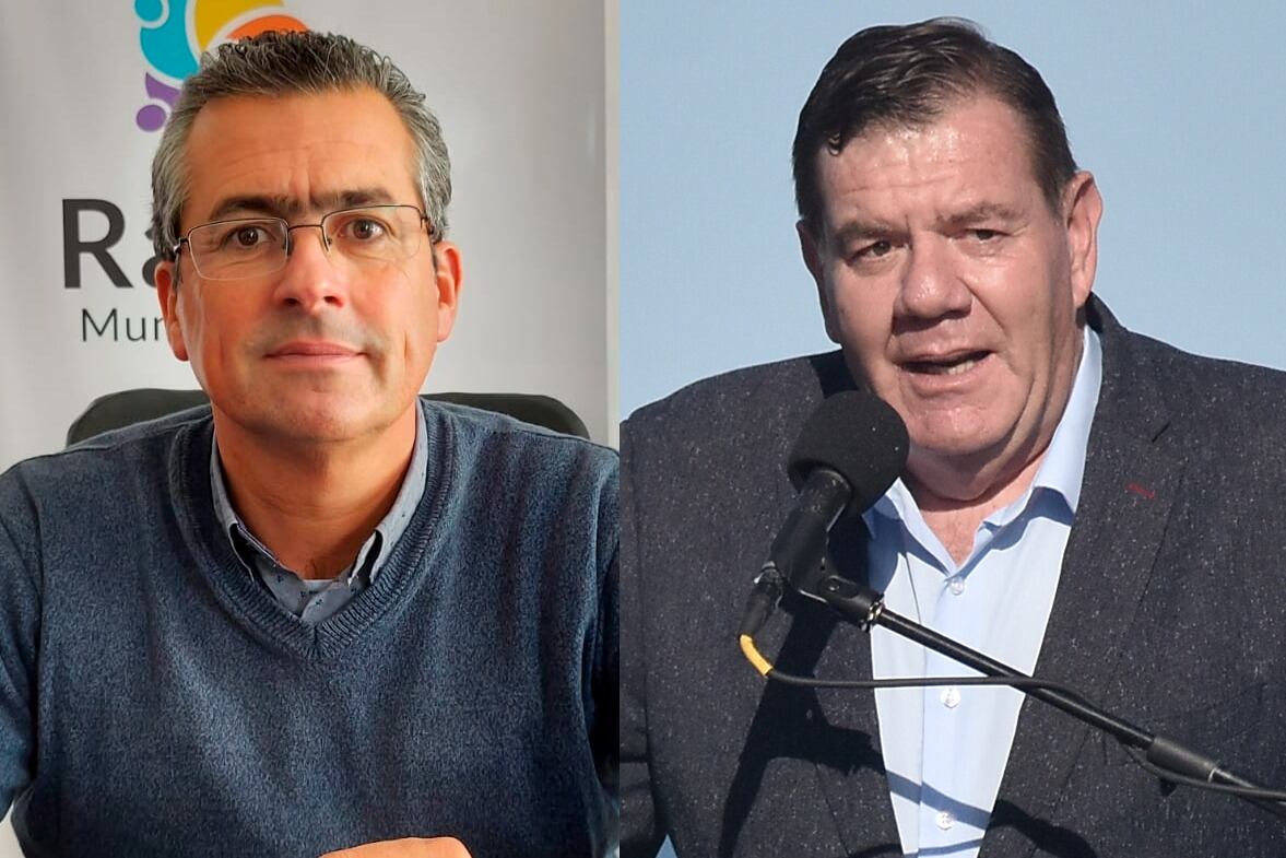 Maximiliano Suescún (UCR) y Guillermo Montenegro, del PRO.