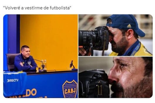 Los divertidos memes, presentes por el anuncio del partido despedida de Riquelme.