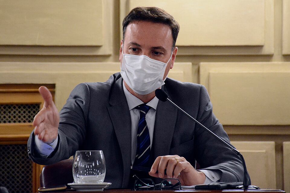 Senador por el departamento General López Lisandro Enrico.