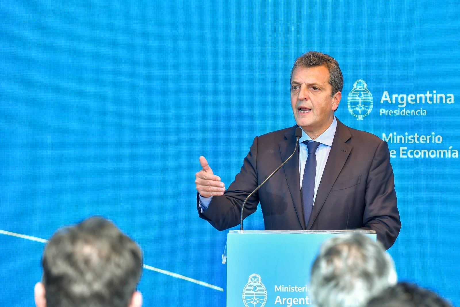 Ministro de Economía Sergio Massa.