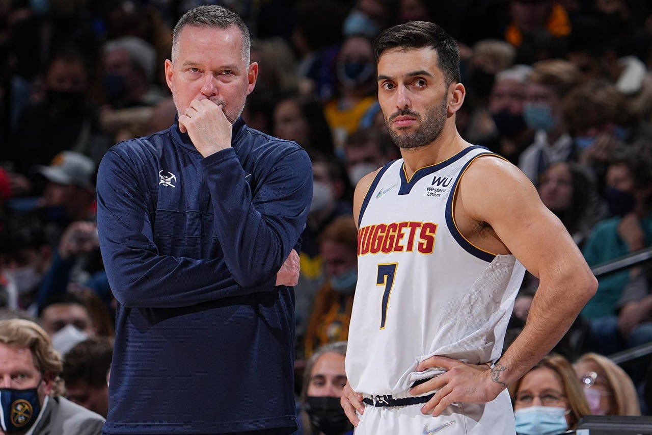 Michael Malone ya no lo tiene en consideración a Campazzo, que igual se quedará en Denver  
