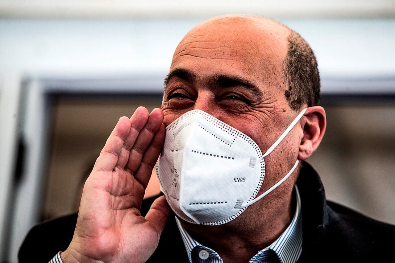 Nicola Zingaretti, líder del Partido Democrático, que renunció.