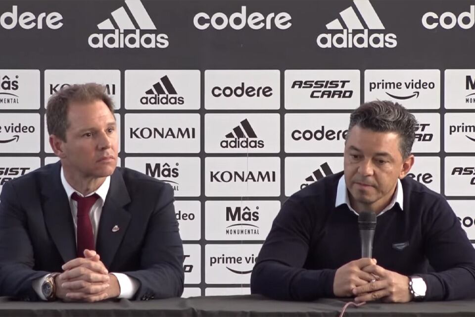 Marcelo Gallardo anunció que deja River.