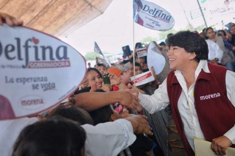 Delfina Gómez, la opción de la izquierda ante la hegemonía del PRI.