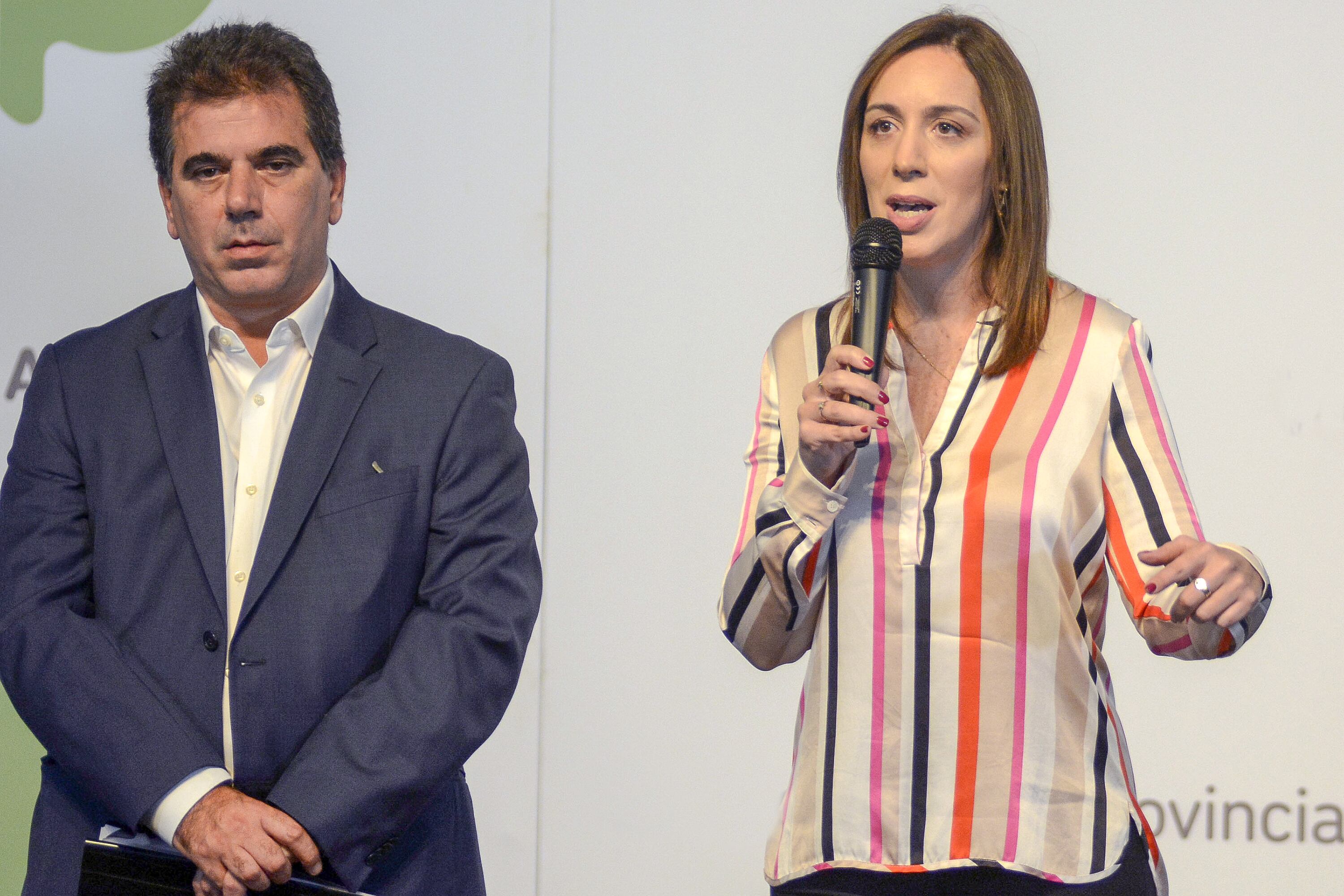 Cristian Ritondo fue ministro durante la gobernación de María Eugenia Vidal.