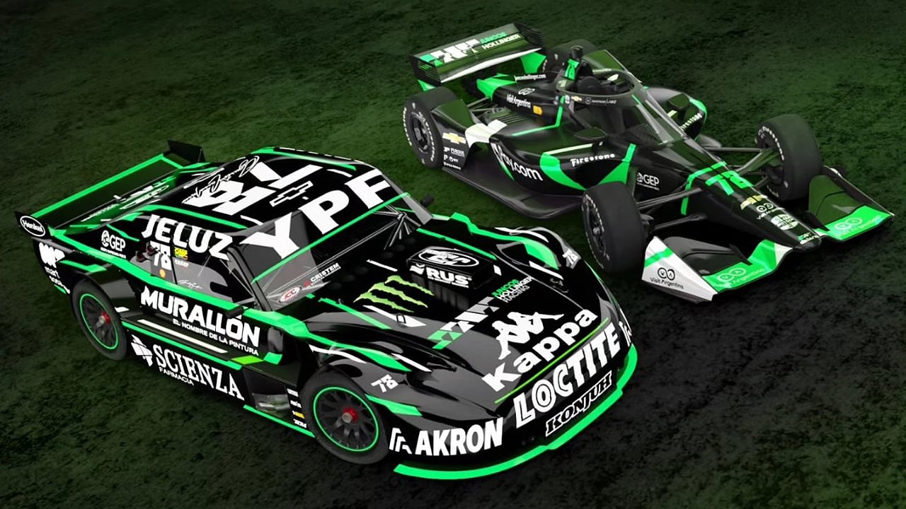 Agustín Canapino combinará las fechas en Indy (5) y TC (6)