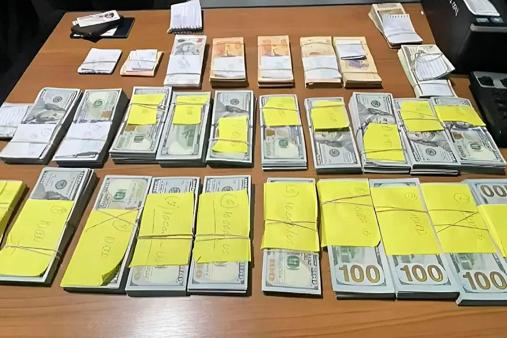 La Aduana detectó 211 mil dólares, 646 mil pesos argentinos y 3.900.000 guaraníes.