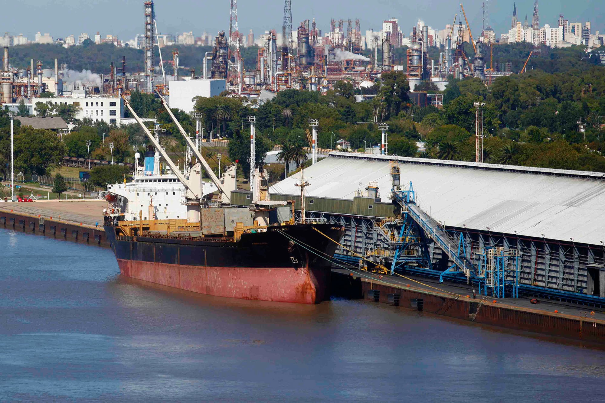 Puerto de La Plata. 