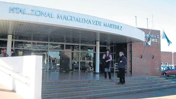 El hospital de Pacheco, donde fue internada la nueva víctima del aborto ilegal.