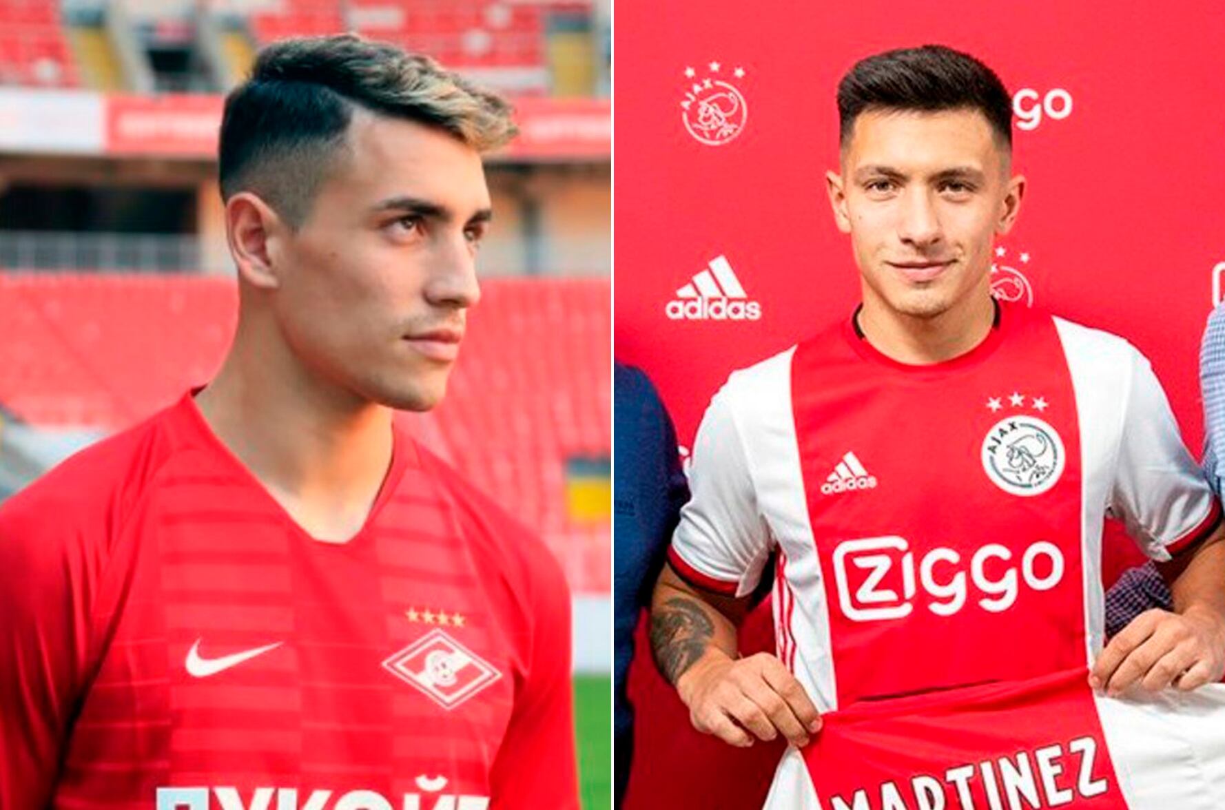 Martínez está en el Ajak. Ponce pasó a Spartak de Moscú.