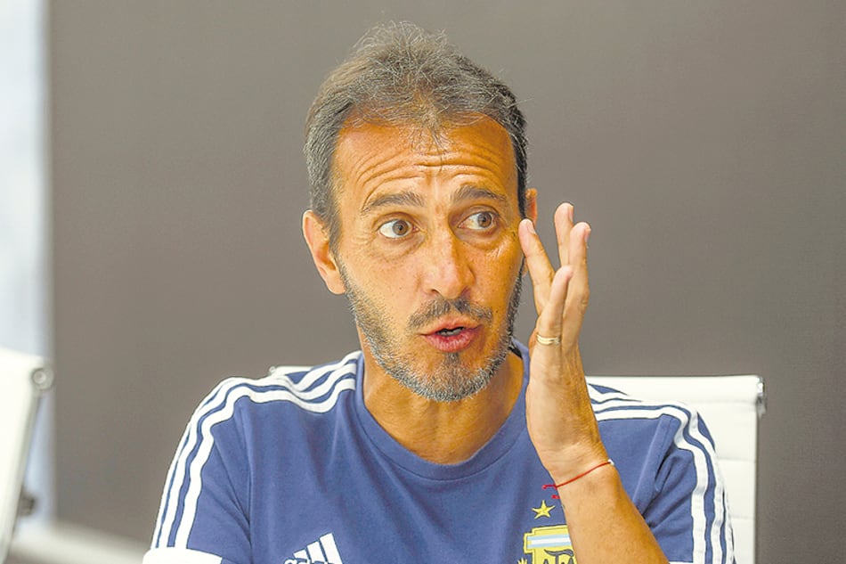 Fernando Batista, DT de la Selección.