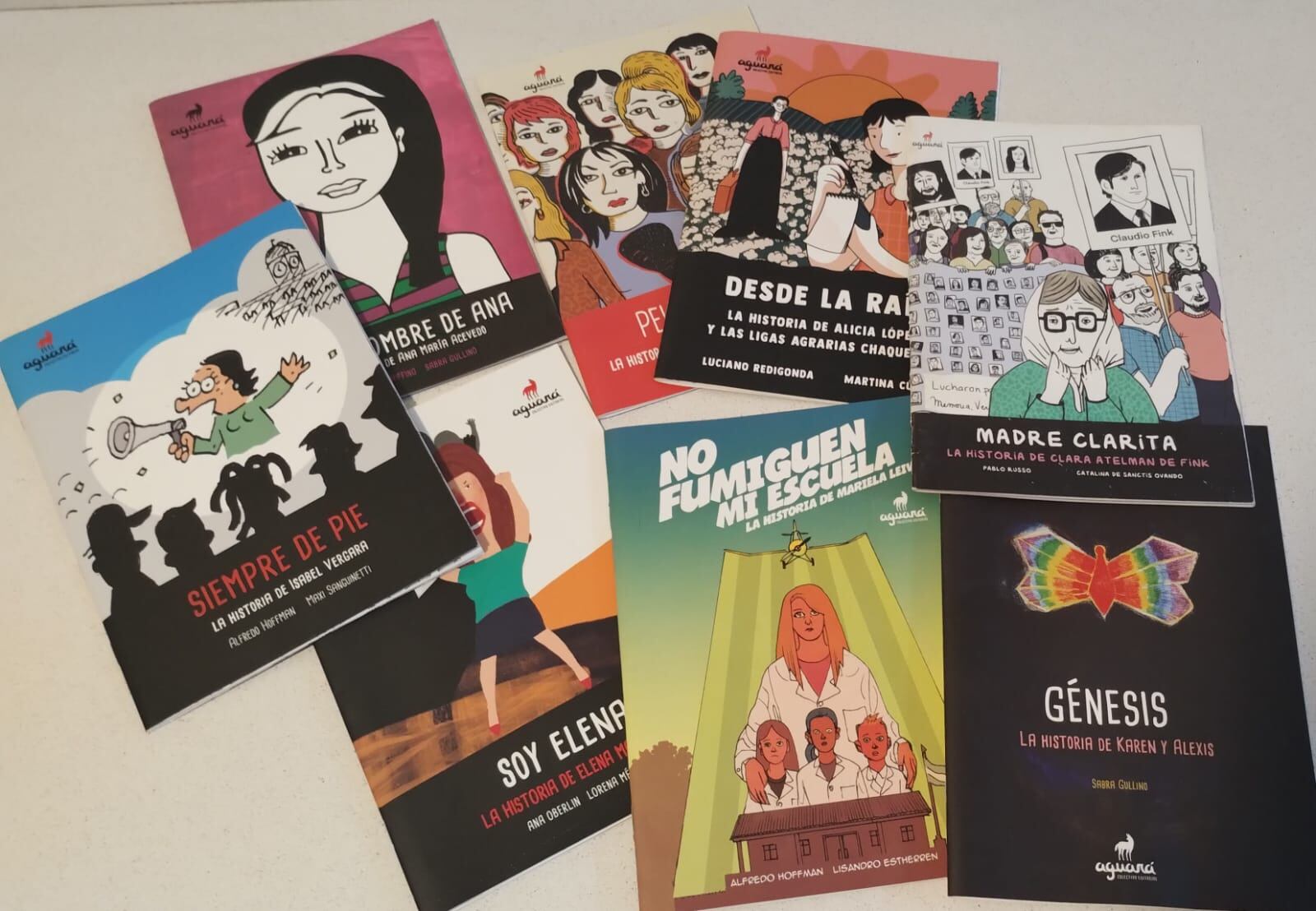 Aguará Colectivo Editorial ya cuenta con diez títulos en su catálogo.