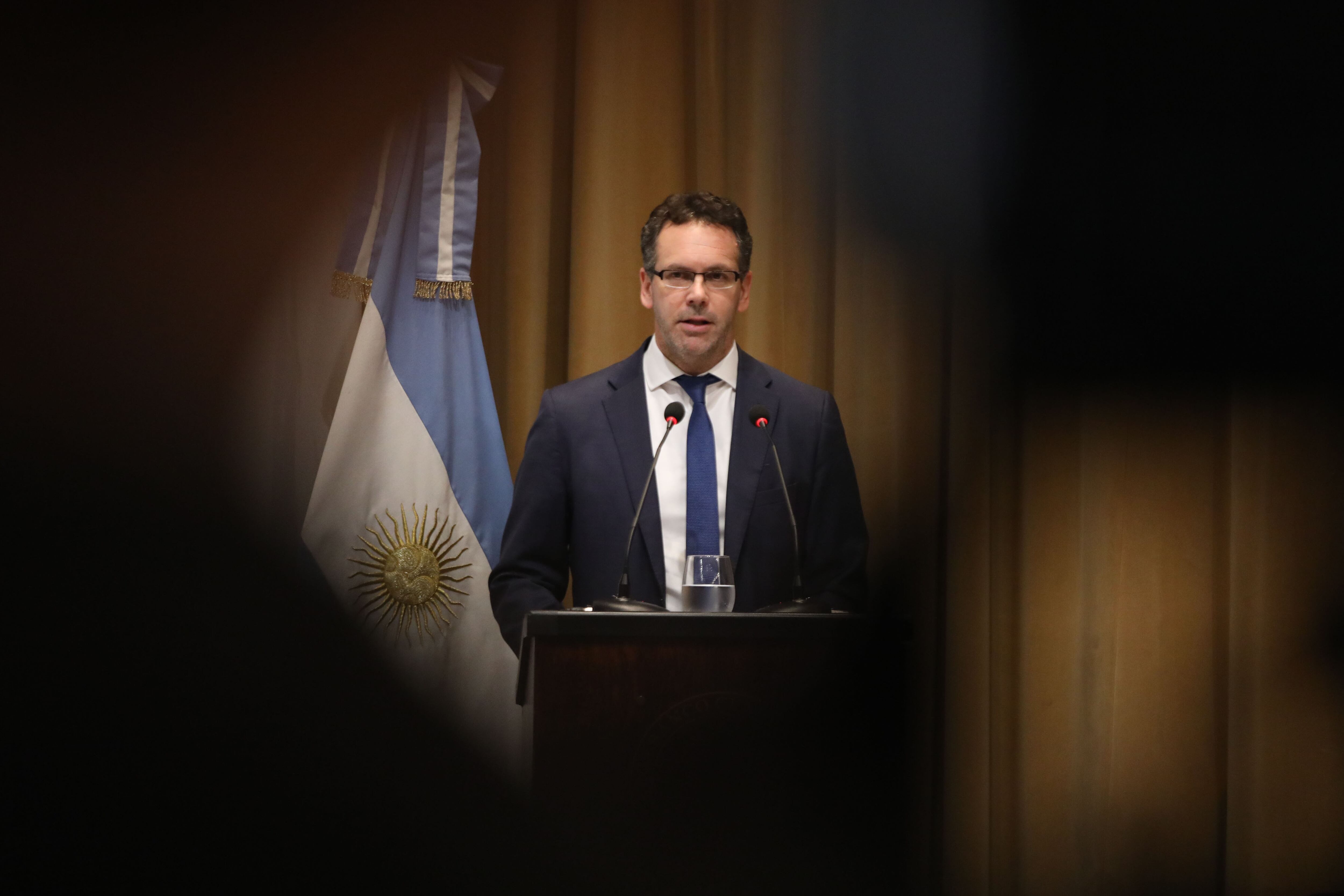 Guido Sandleris, ex titular del BCRA, durante el gobierno de Mauricio Macri.