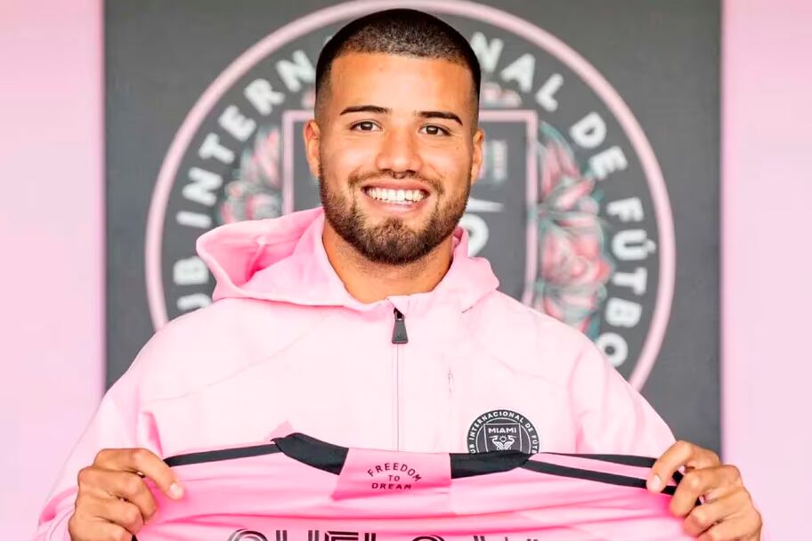 El Chelo Weigandt con la casaca del Inter.