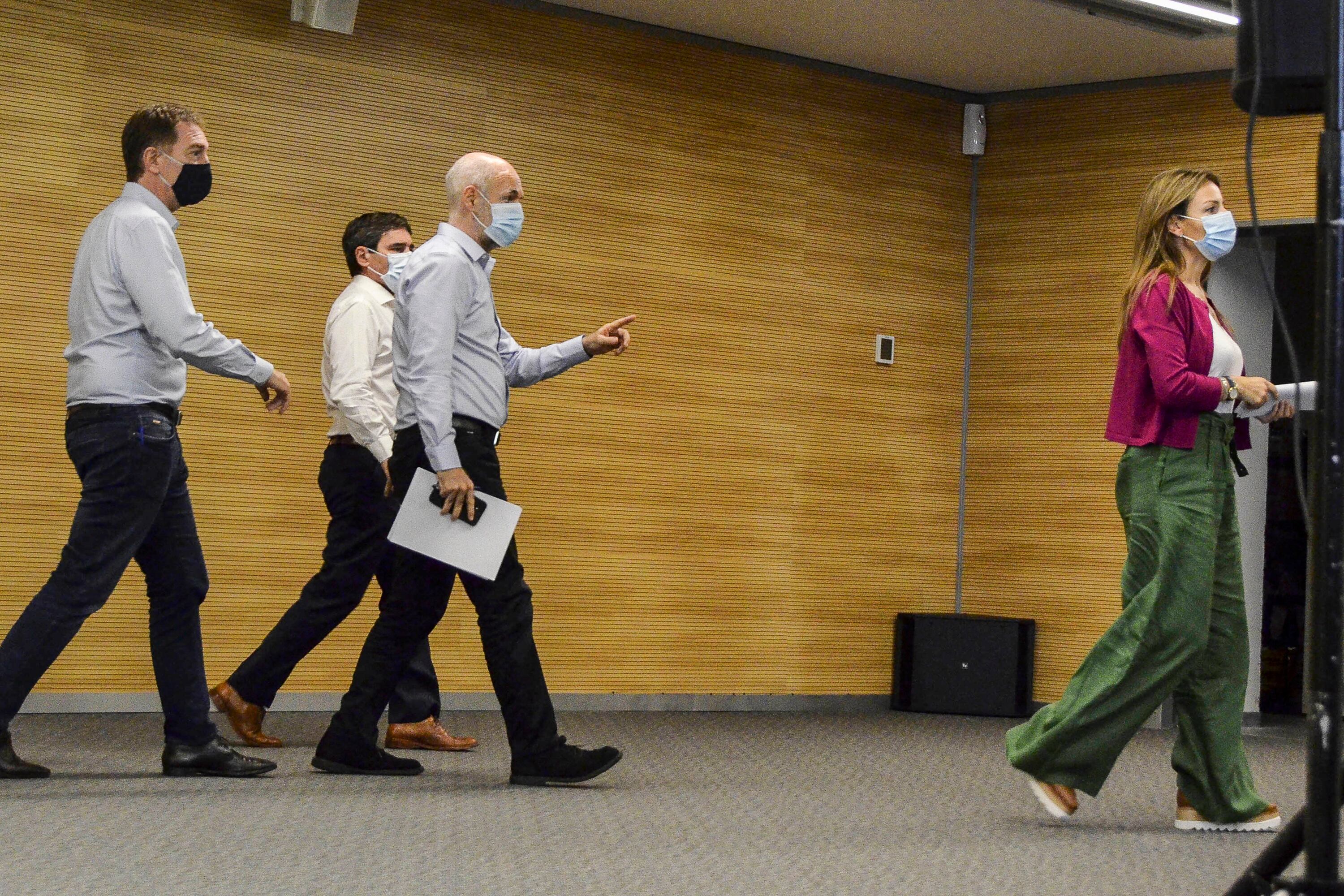 Horacio Rodríguez Larreta rumbo a la Corte.