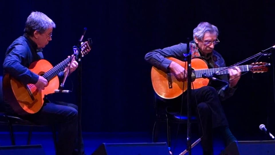 Falú y Moscardini entrelazan historias y composiciones.