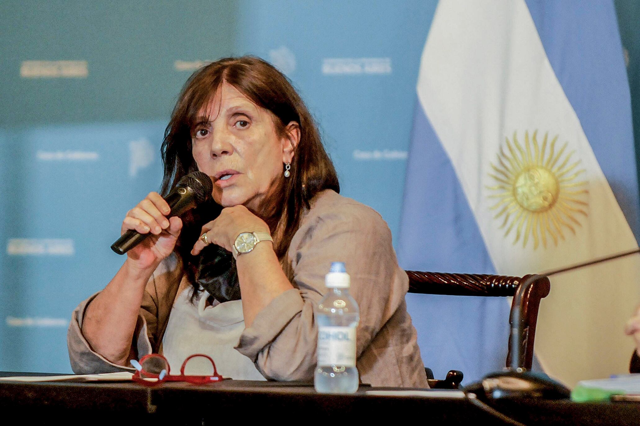 Teresa García, senadora de Unión por la Patria. 