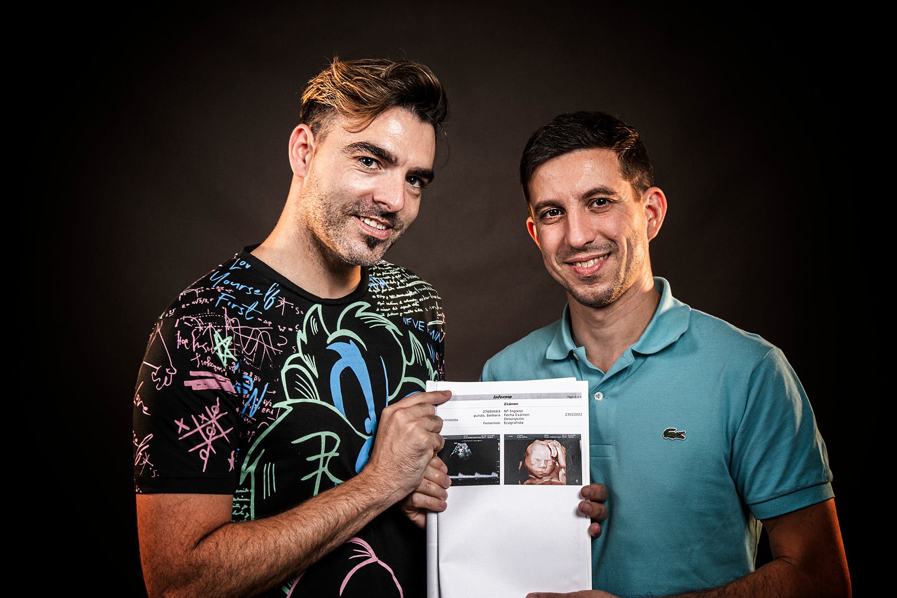 El bebé de Leo y Matías se llamará Bastian