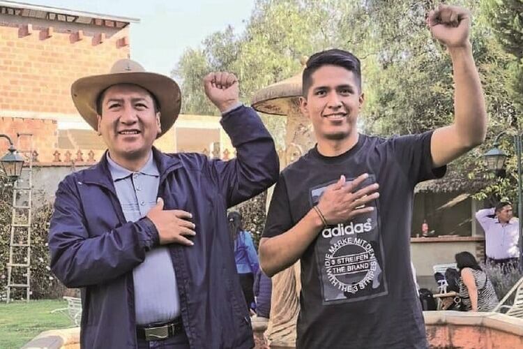 Freddy Mamani y Adrónico Rodríguez