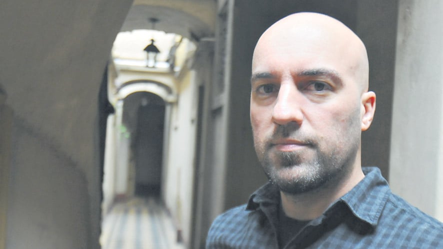 “Me inspira que un músico muy ligado al jazz busque en otros lugares”, afirma Sanguinetti.