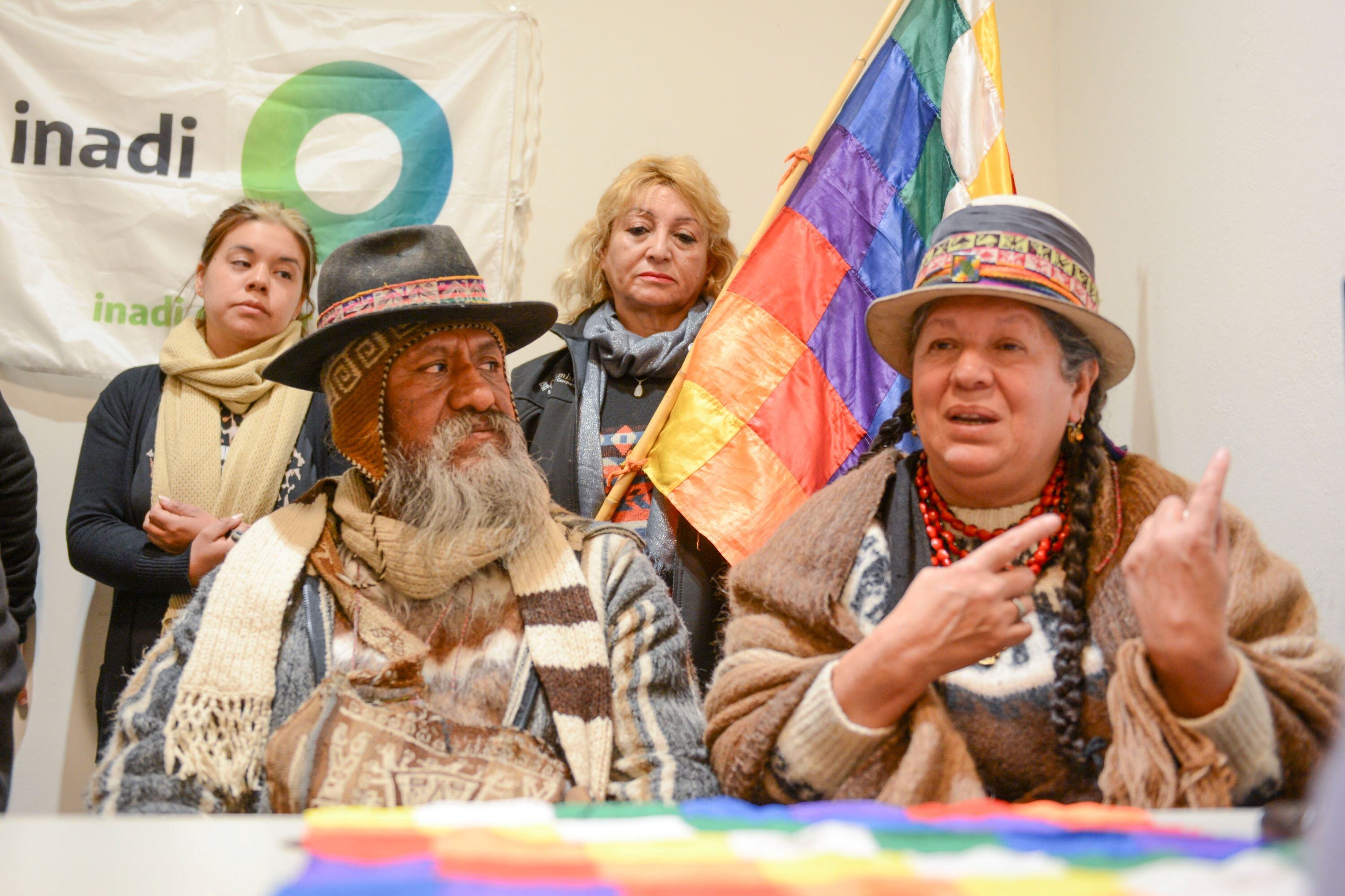 Durante la reunión, los referentes de la comunidad también hicieron hincapié en la necesidad del Estado de reconocer las históricas desigualdades que sufren los pueblos originarios 